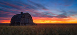 Fiery Sunrise near Acme, Alberta