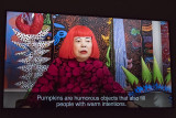 The artist, Yayoi Kusama