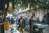 Kurdish vendor at the Urfa bazaar