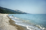 Black Sea beach in Yakakent