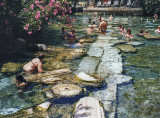 Bathing in the Antique Pool