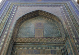 Shah-i-Zinda, mausoleum front, Samarkand