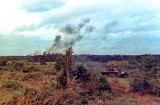 Operation Paul Bunyan - Napalm strike in the distance