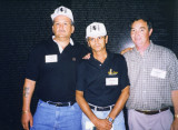 Goody, Tom Hinger and I at The Wall, 1997- Rest in Peace, Goody , well not see your like again.