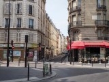 Boulevard Pereire, angle with Rue de la Félicité and Rue Sausurre. 