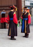 Seoul: the Deoksugung Palace; the Royal Guard-Changing.