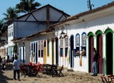 Paraty; houses and streets. 