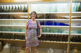 Antique Bottle collection at the Kauri Museum