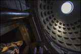 Interior from Pantheon, Rome......
