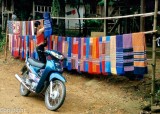 White Thai woven textiles