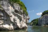 Cliffs of the Donaudurchbruch or Danube Gorge