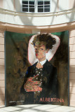 Egon Schiele exhibition poster at the Albertina Museum