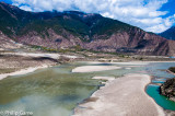 Following the Yarlung Tsangpo (the Brahmaputra) upstream