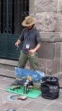 Quito Street Puppeteer