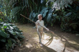 Asaro boy with spear