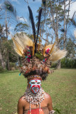 Paiya lady with headdress