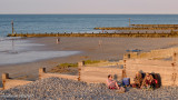 Picnic on the beach, Sheringham, September 2018.jpg
