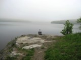 Dont care wheter I catch a fish or not.  Its a lovely view.