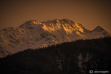 I Monti Serottini,dopo la nevicata di oggi. 