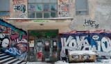 Door by graffities