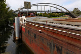 La péniche rouillée
