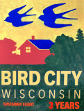Bird City sign, Ridges Sanctuary, Door County, WI