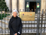 Church Entrance at Trevi Fountain