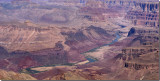 Colorado River snaking through the Grand Canyon   