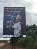 Condom ad to prevent HIV/AIDS, another USAID project