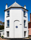 Budleigh Salterton where the painting of 'The Boyhood of Raleigh' was created