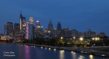  Philadelphia Skyline View from South Street Bridge