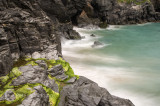 Sea near Bedruthan Steps in Cornwall