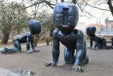 Kampa Park. Čern sculptures