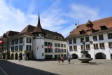 Thun. Town Hall Square