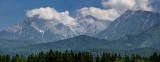 Jezersko Combe and Grintovec peaks with Kalce Ridge of the Kamnik Savinja Alps Karawanks range of Slovenia near Ljubljana airpor