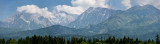 Jezersko Combe and Grintovec peaks with Kalce Ridge and Park Krvavec of the Kamnik Savinja Alps Karawanks range of Slovenia near