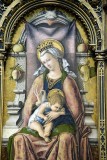 Carlo Crivelli - Detail, The Virgin and Child with Saints - altarpiece, Church of San Domenico, Ascoli Piceno (1476) - 3074