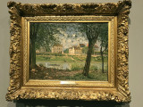 Alfred Sisley - Village au Bord de la Seine (1872) - Muse de lErmitage, St Ptersbourg - 4228