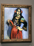 Henri Matisse - LEspagnole au tambourin (1909) - Muse Pouchkine, Moscou - 4347