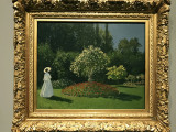 Claude Monet - Dame dans le jardin (1867) - Muse de lErmitage, St Ptersbourg - 4526