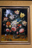 Ambrosius Brueghel - Bunch of Flowers in a Glass Vase (1650-1660) - 9006