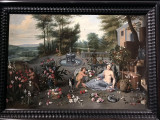 Jan Brueghel the Younger - Allegory of Smell (1645-1650) - 3504