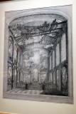 Etienne Fessard, daprs A. de St Aubin - Vue perspective de la Chapelle des Enfants trouvs (1759) - Muse Carnavalet - 9624