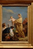 Jean-Baptiste-Marie Pierre - Ladoration des bergers pendant la fuite en Egypte (1751), esquisse pour lglise St Sulpice - 9633