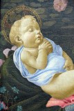 The Virgin Adoring the Sleeping Child (c. 1485), detail - Sandro Botticelli - 2830
