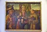 Madonna and Child, with Sts Peter and Francis (c. 1514) - Antonio Solario, detto Zingaro - 2033