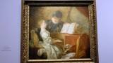 La leon de musique (1770) - Jean-Honor Fragonard - Muse du Louvre - 7641