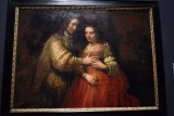 Isaac and Rebecca, Known as The Jewish Bride (1665-1669) - Rembrandt van Rijn - 4390