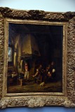 The Skaters: Peasants in an Interior (1650) - Adriaen van Ostade - 4662