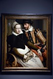 Man and Woman at a Spinning Wheel (1560-1570) - Pieter Pietersz. (I) - 5019